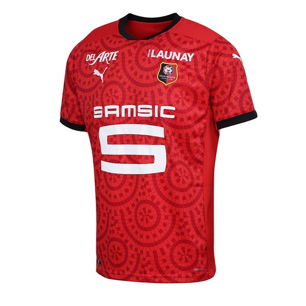 Tailandia Camiseta Stade Rennais 1ª 2020-2021 Negro Rojo